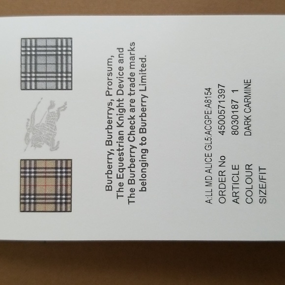 New Burberry Alice TB Leather Shoulder Bag - Picture 15 of 15